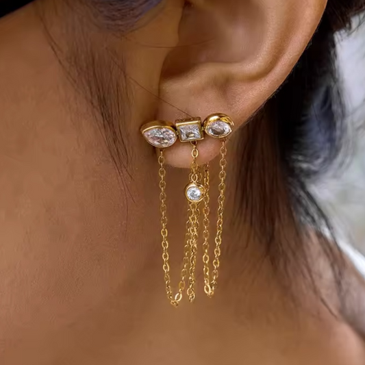Luxe Cascade Earrings