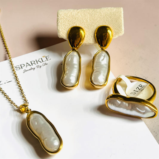 Bar Baroque Pearl Set