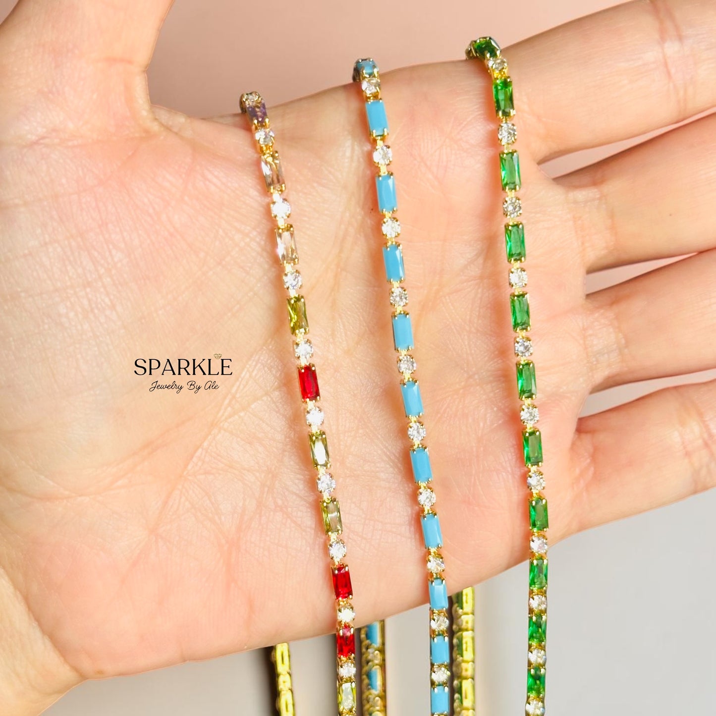 Elegant Tennis Necklace