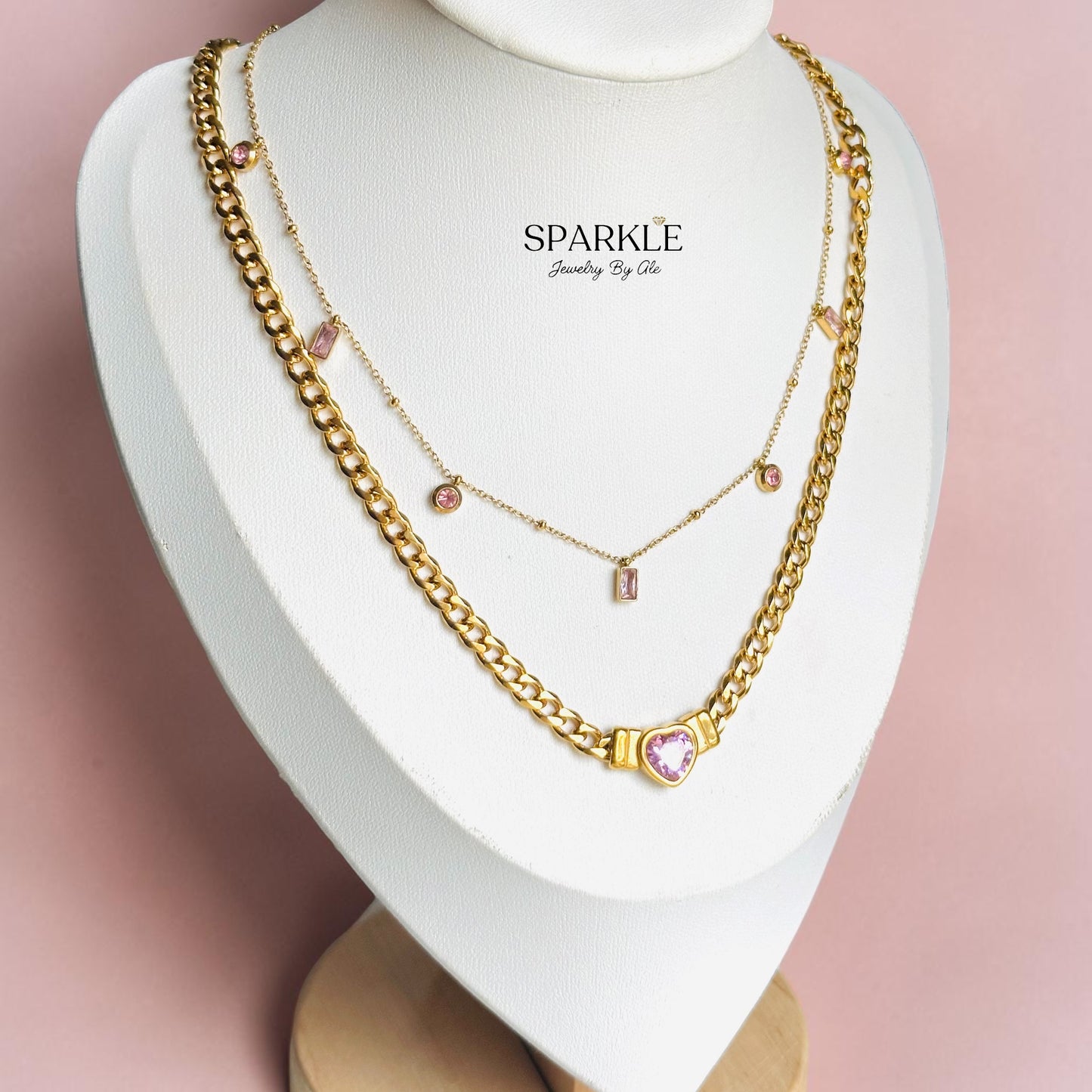 Rosé Necklace