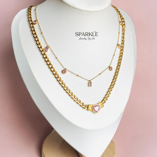 Rosé Necklace