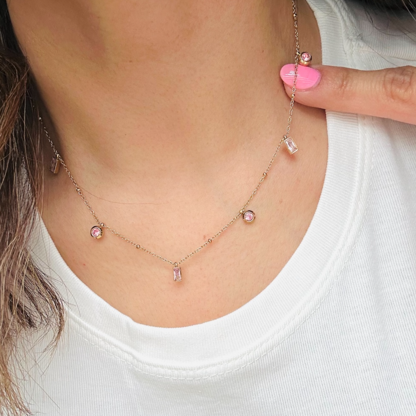 Rosé Necklace