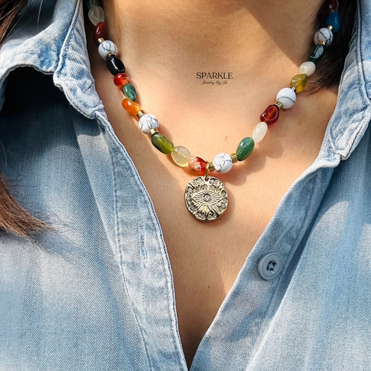 Solara Eye Necklace