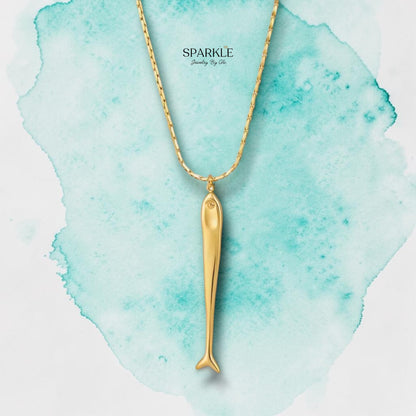 Golden Catch Necklace