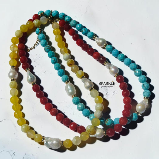 Havana Pearl Necklace