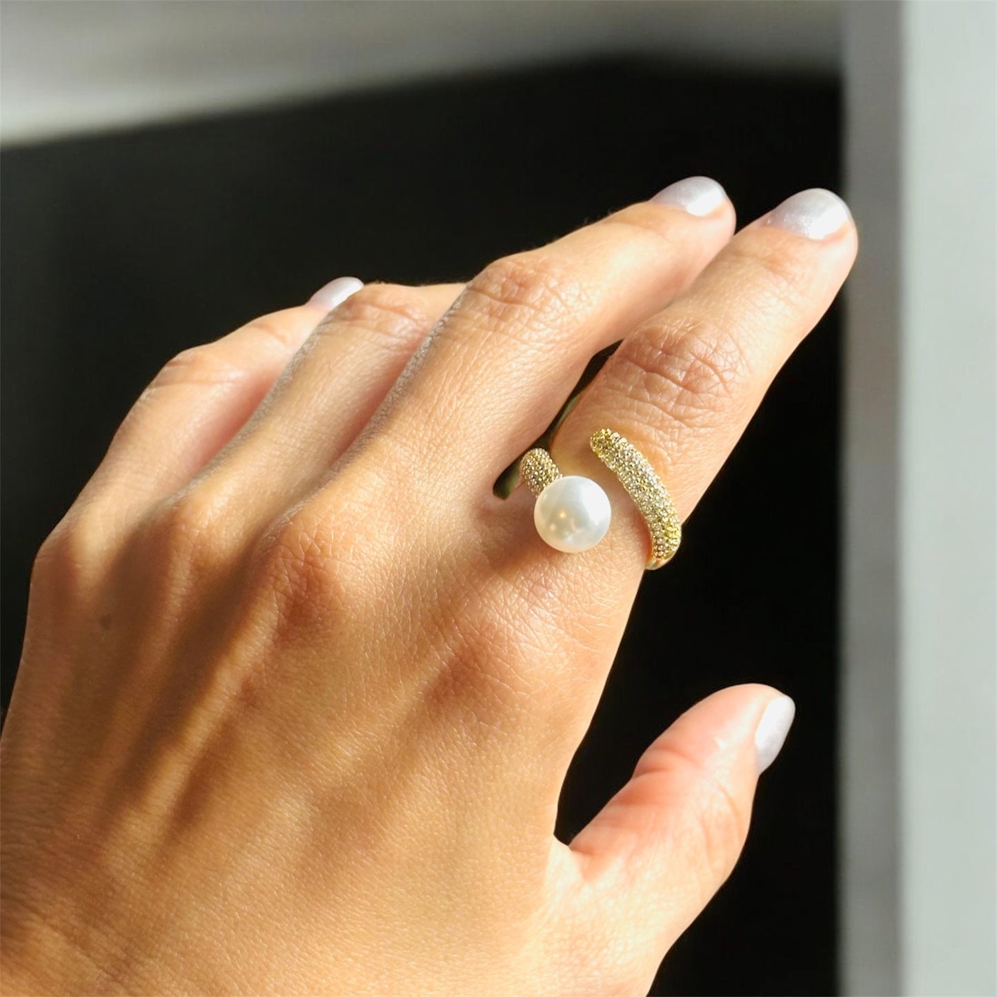 Celestial Pearl Ring