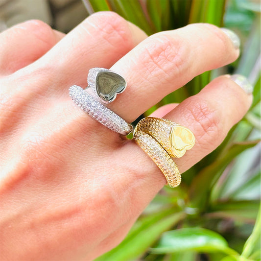 Diamond Luxe Heart Ring