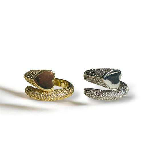 Diamond Luxe Heart Ring