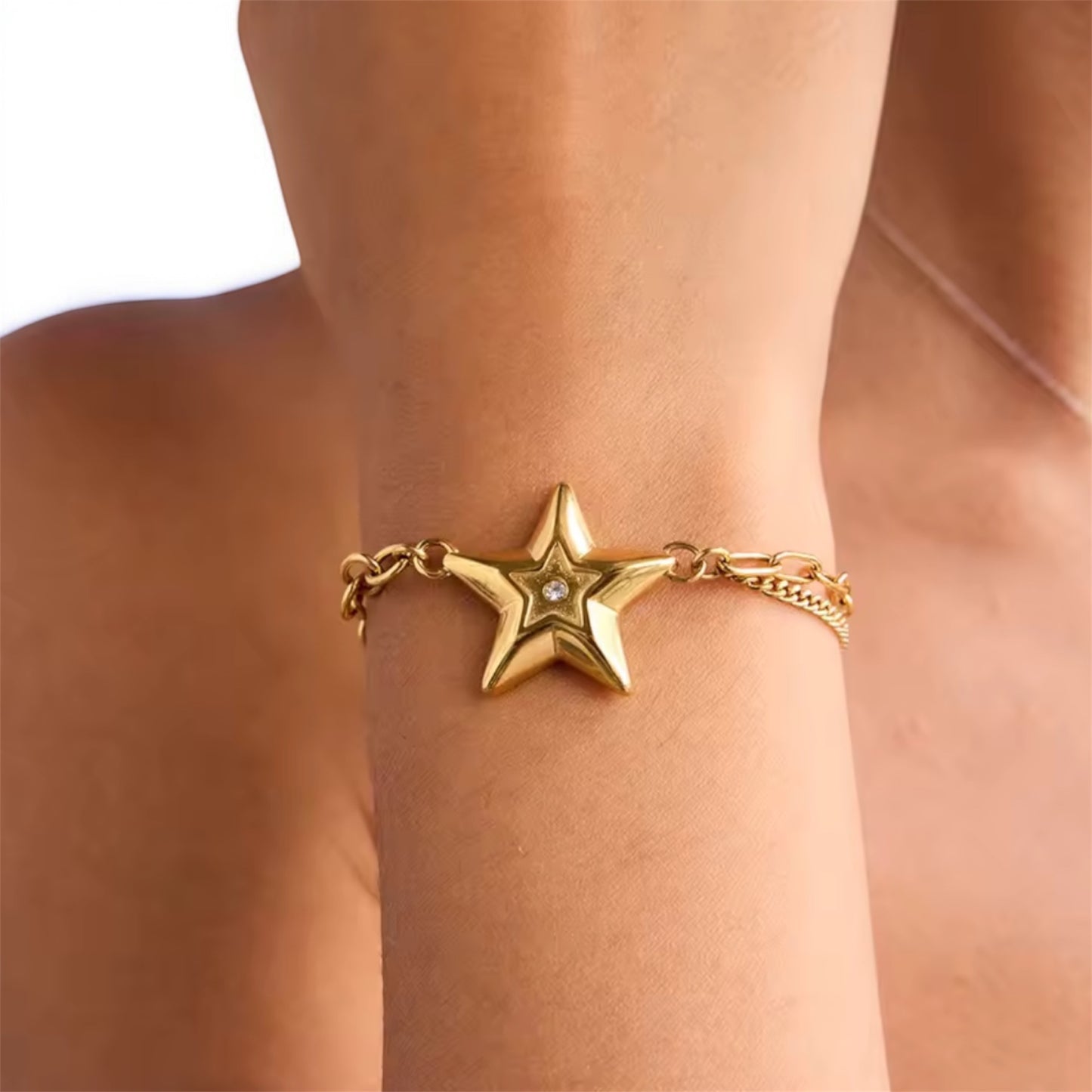 Five-Pointed Star Bracelet