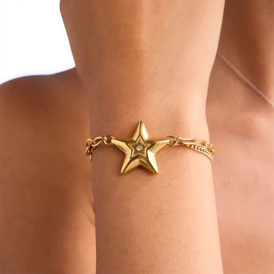Five-Pointed Star Bracelet