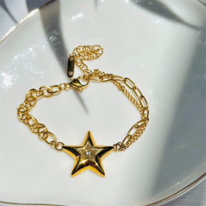 Five-Pointed Star Bracelet