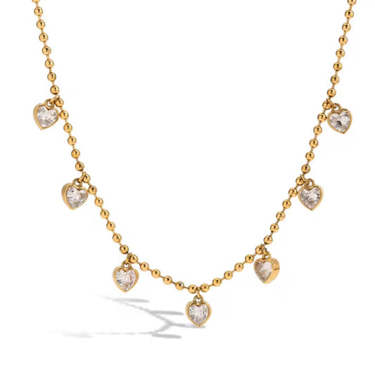 Multi Heart Necklace