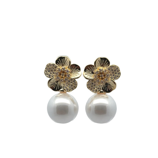 Shinny Blossom Earrings