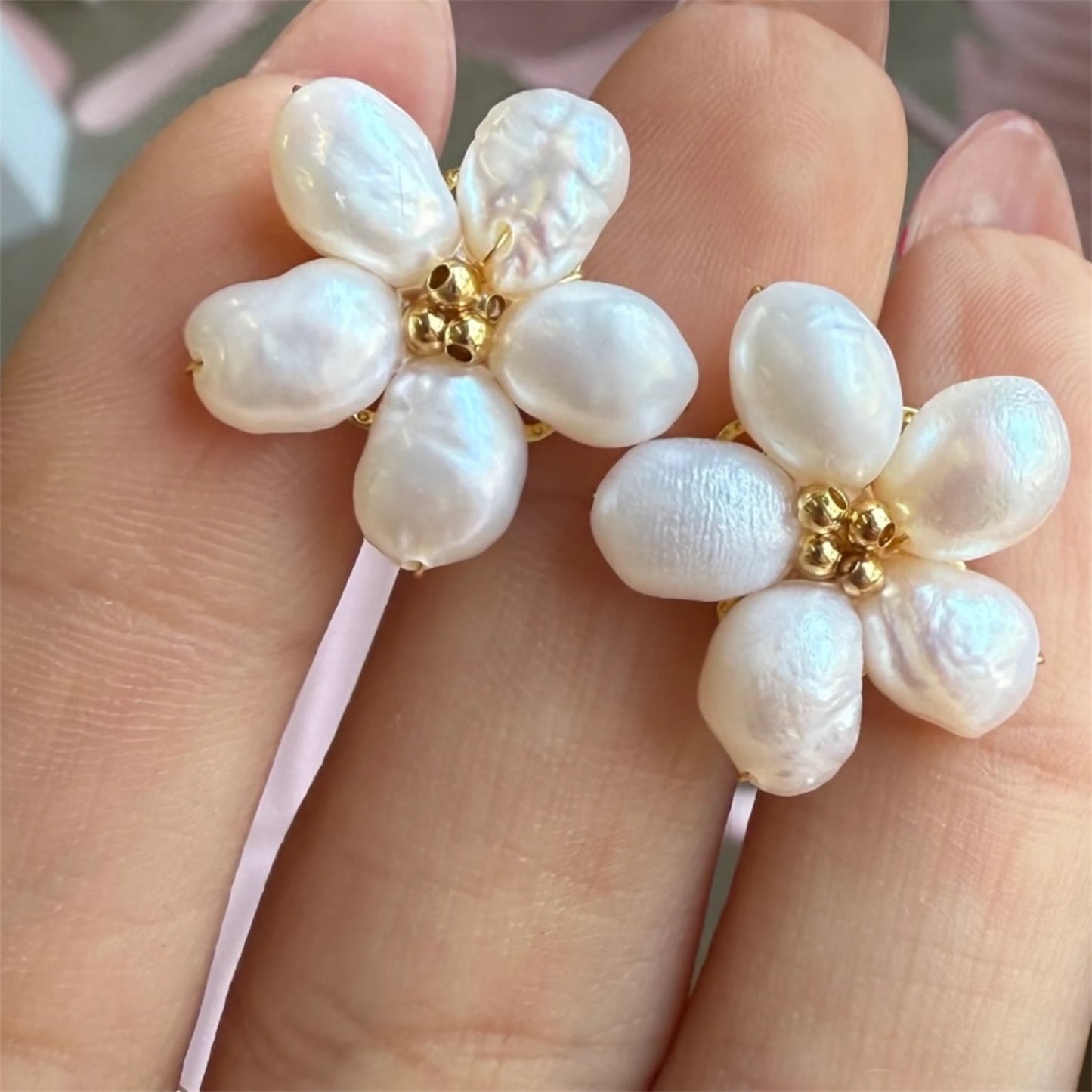 Petal Flower Earrings