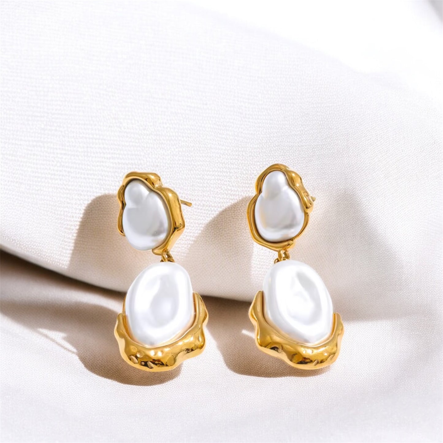 Winter Luxe Dangle Earrings