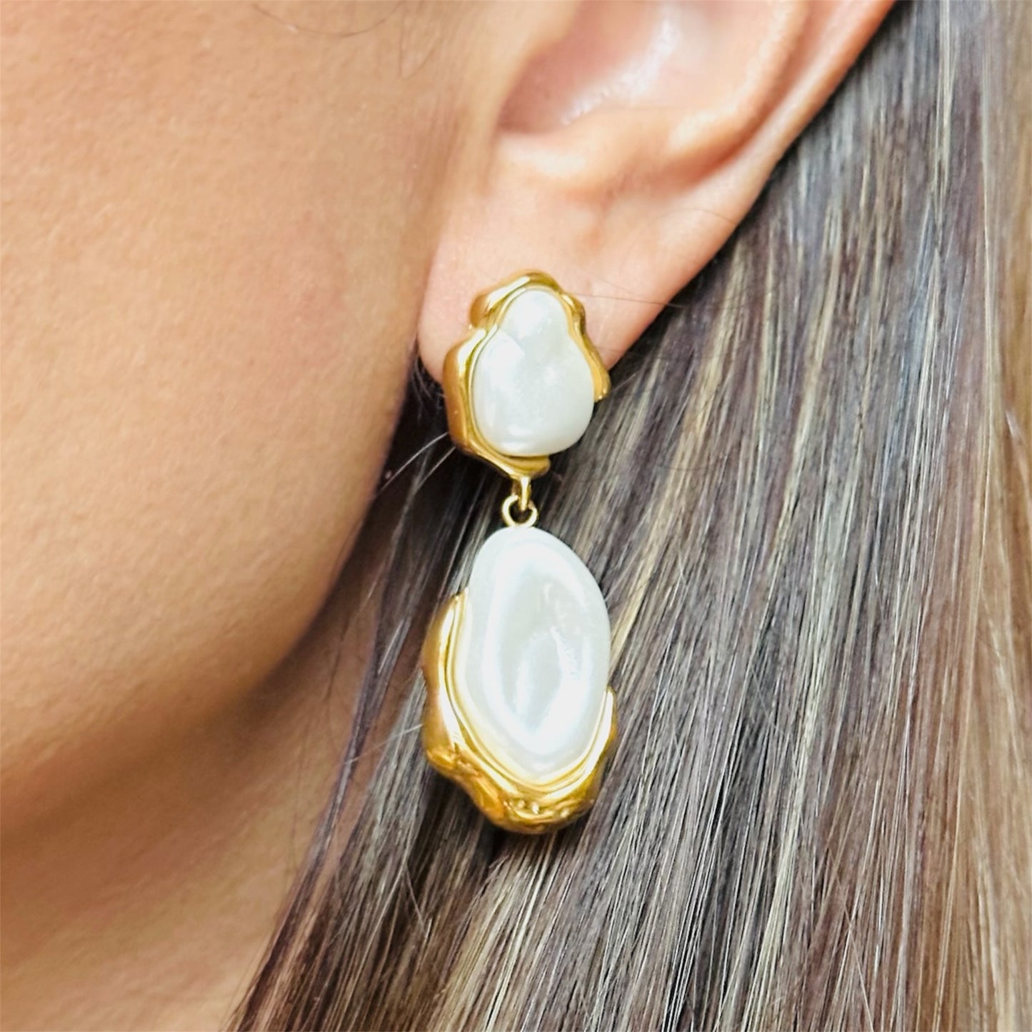 Winter Luxe Dangle Earrings