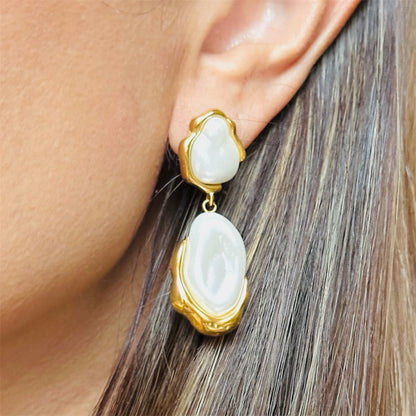 Winter Luxe Dangle Earrings