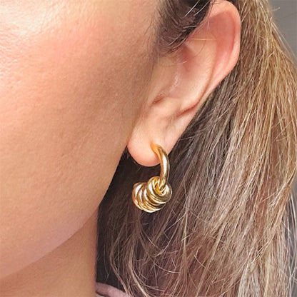 Rings C - Hoops Earrings