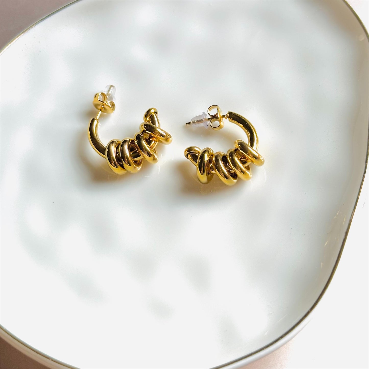 Rings C - Hoops Earrings