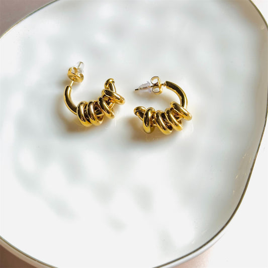 Rings C - Hoops Earrings