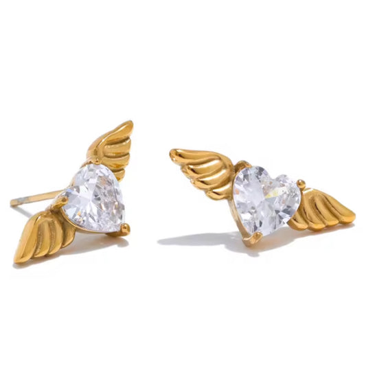Wings Studs Earrings