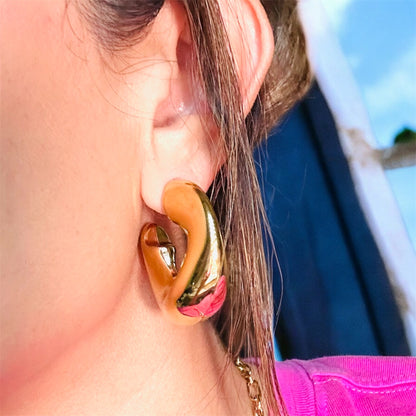 Twisted Chunky Earrings
