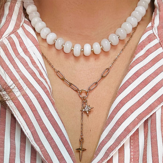 Star and Cross Necklace