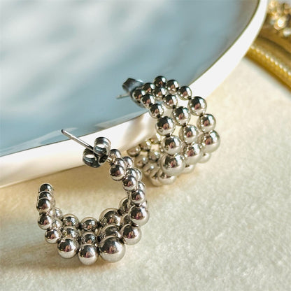 Multi Beads Earrings