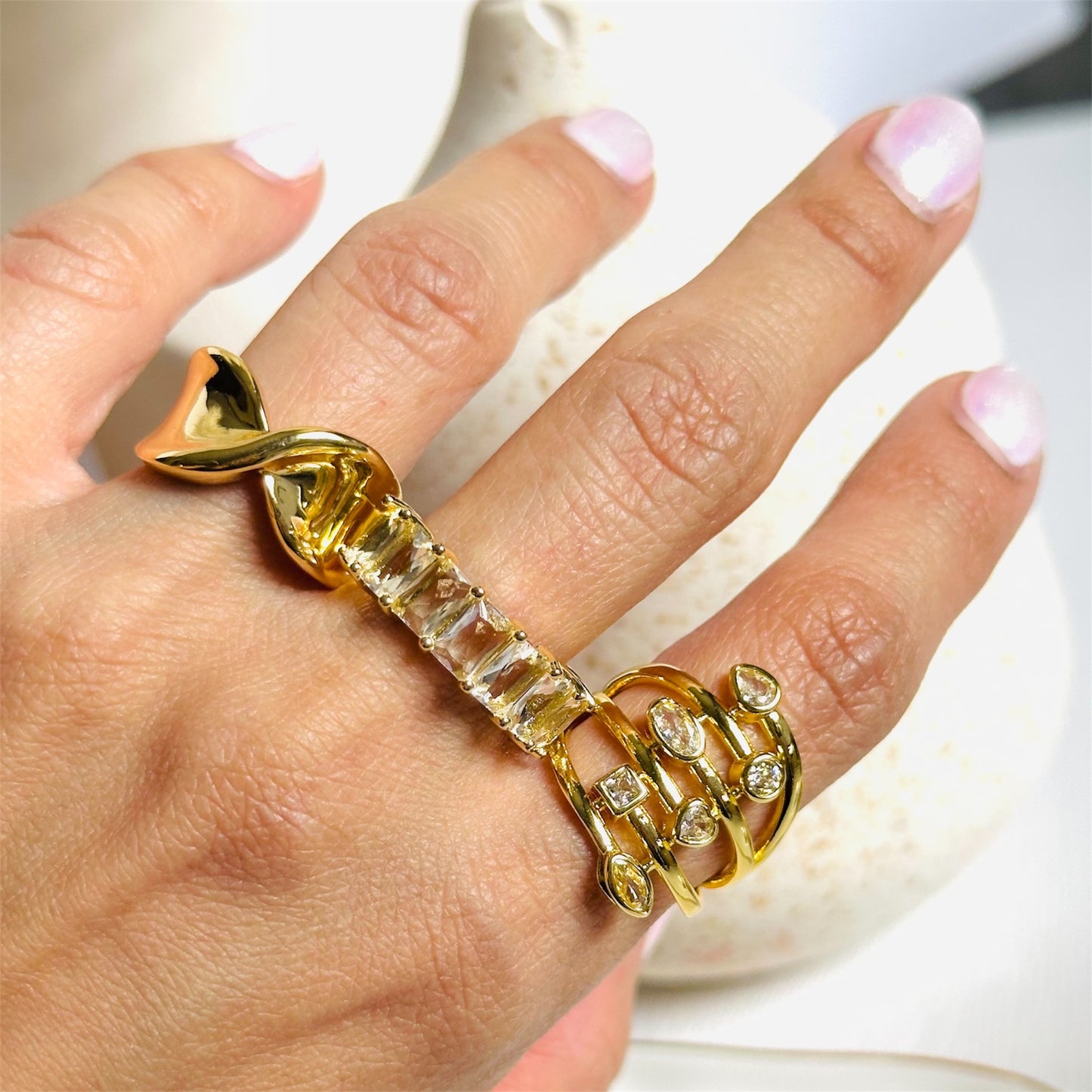 Chunky Twisted Ring