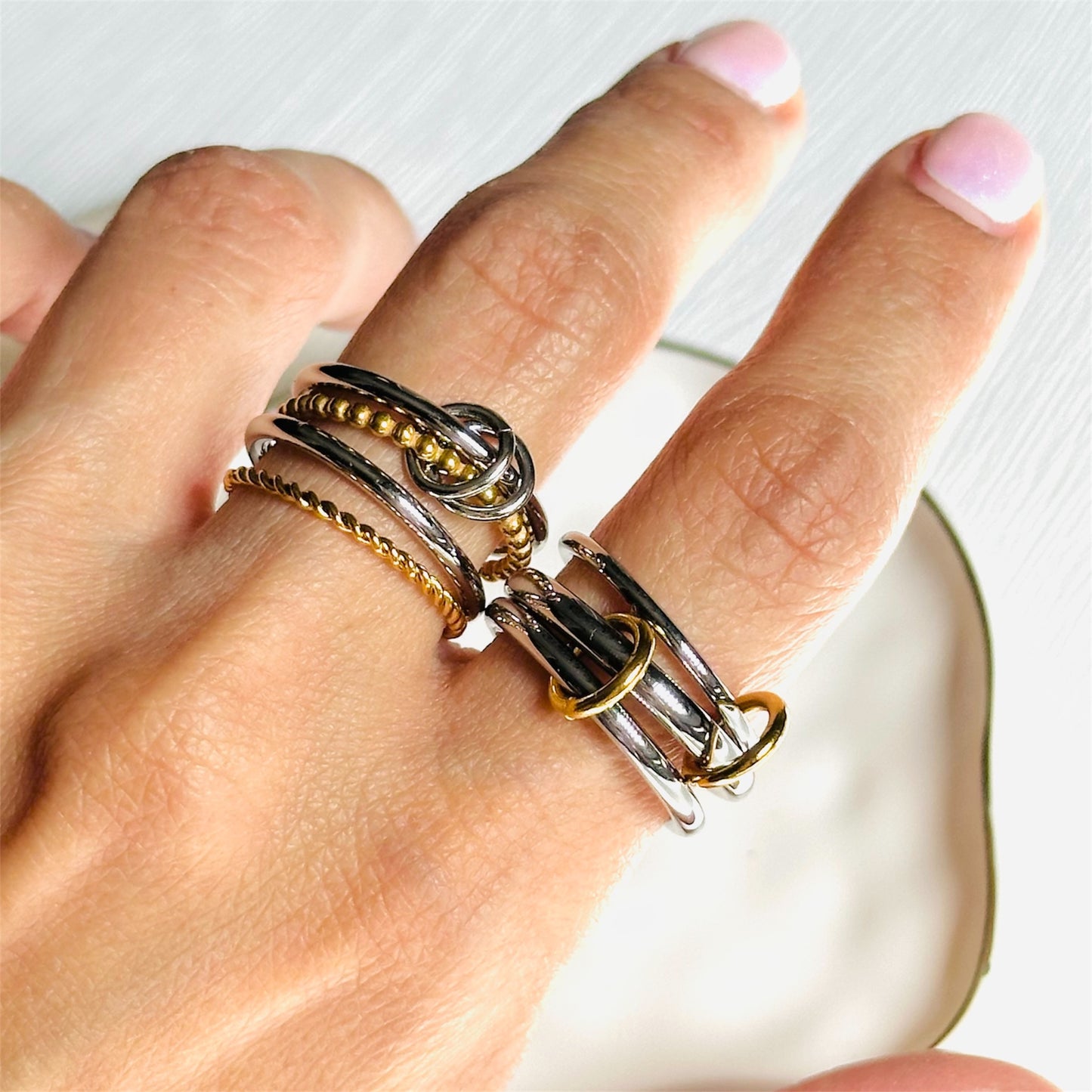 Stacking Mix Rings