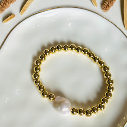 Baroque Beads Bracelet