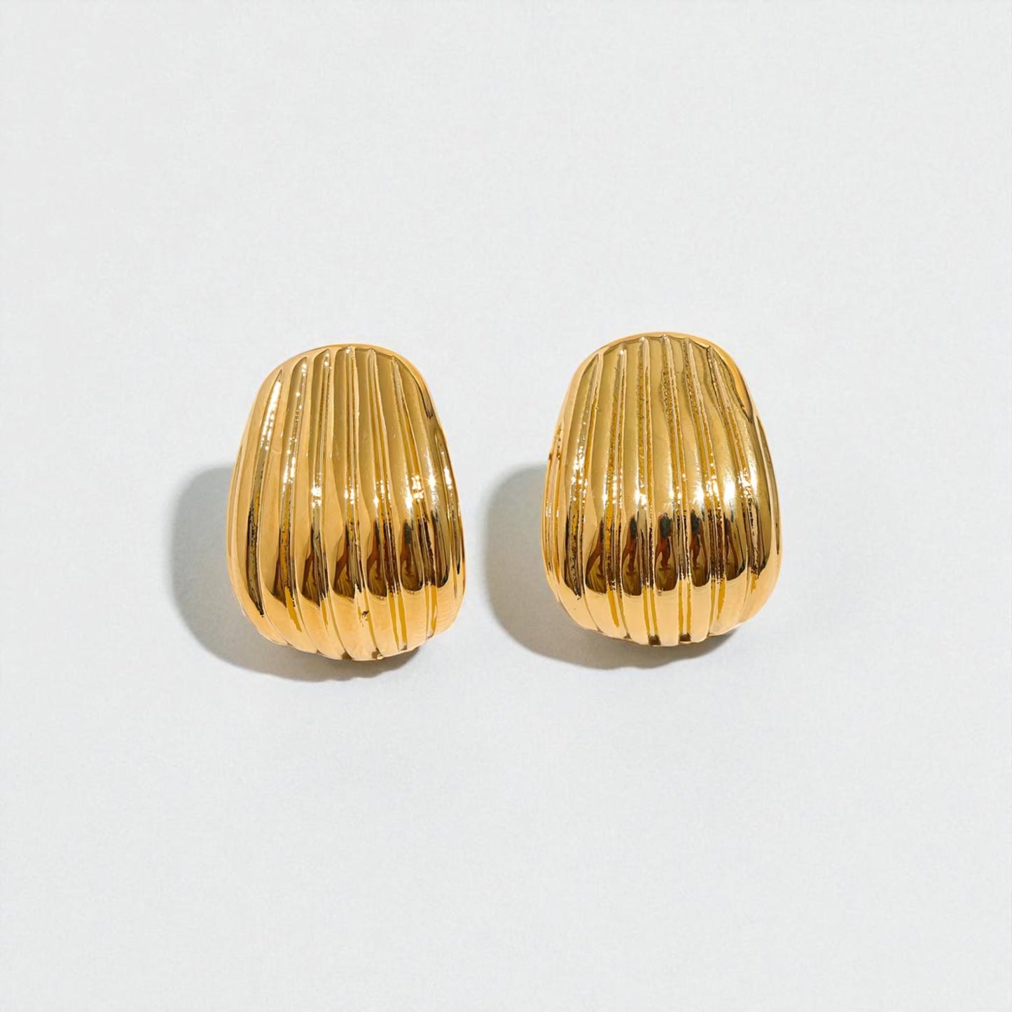 Ripple Square Earrings