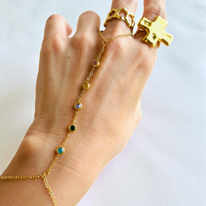 Colorful Ring Bracelet