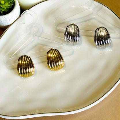 Ripple Square Earrings