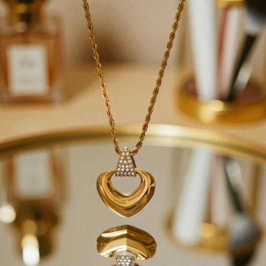 Sparkle Heart Necklace