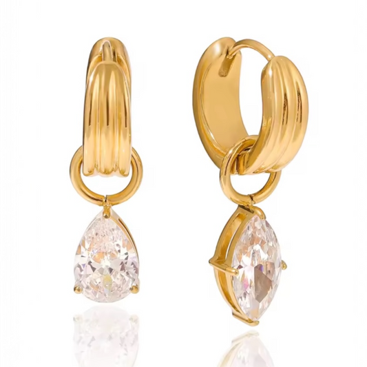 Dangle Tear Drop Earrings