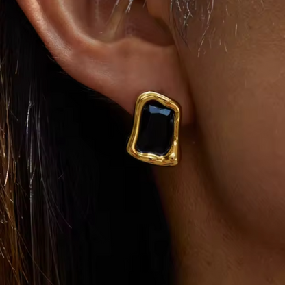 Square Sparkle Earrings