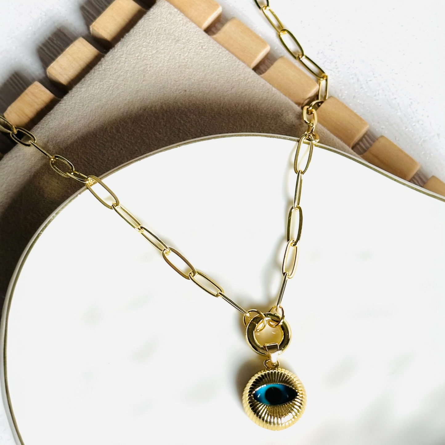 Blue Evil Eye Necklace