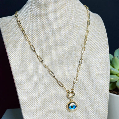 Blue Evil Eye Necklace