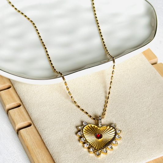 Golden Love Necklace