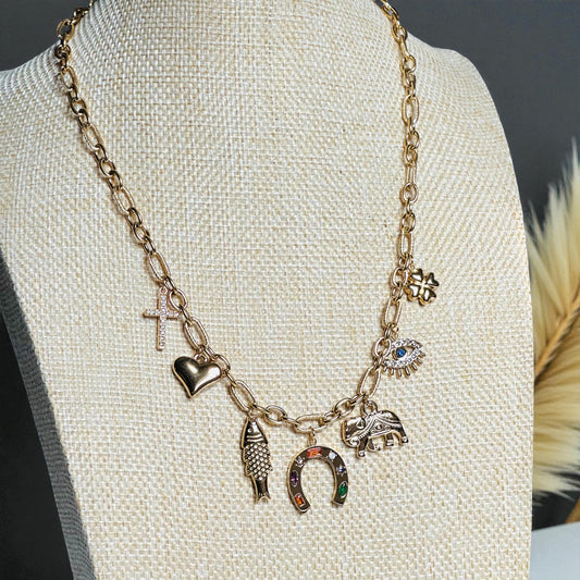 Love Protection Charm Necklace