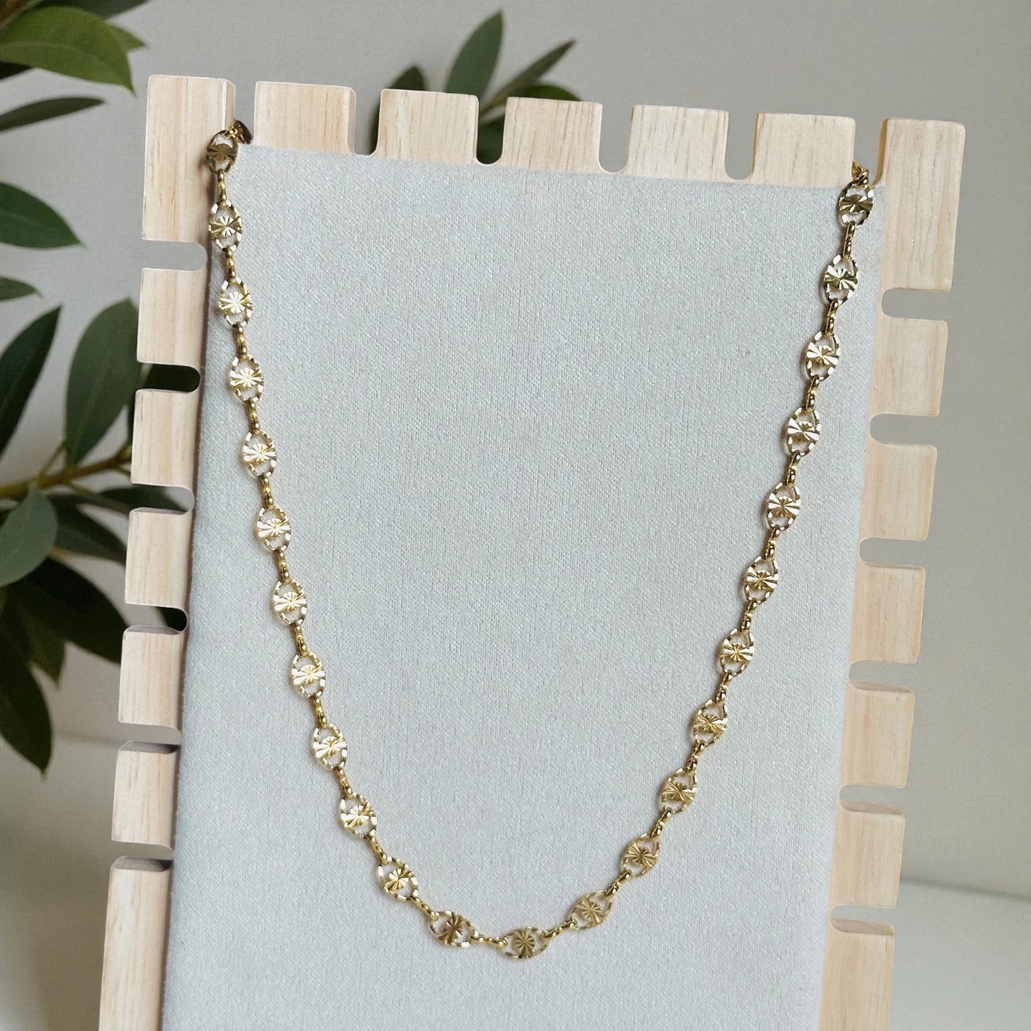 Golden Twist Necklace