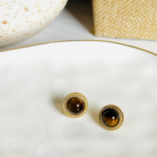 Tiger Eye Earrings