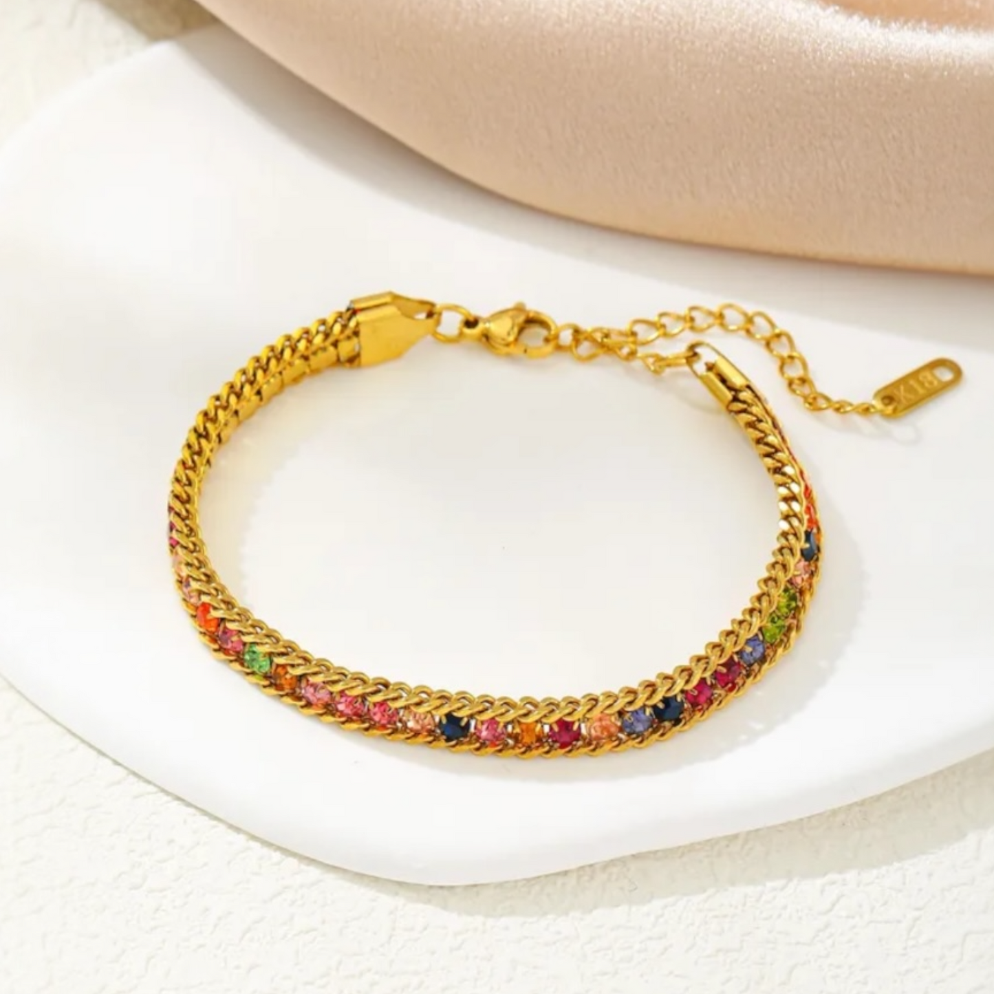 Winter Luxe Chain Bracelet