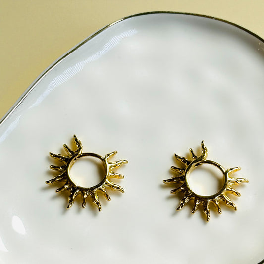 Sunlight Hoop Earrings