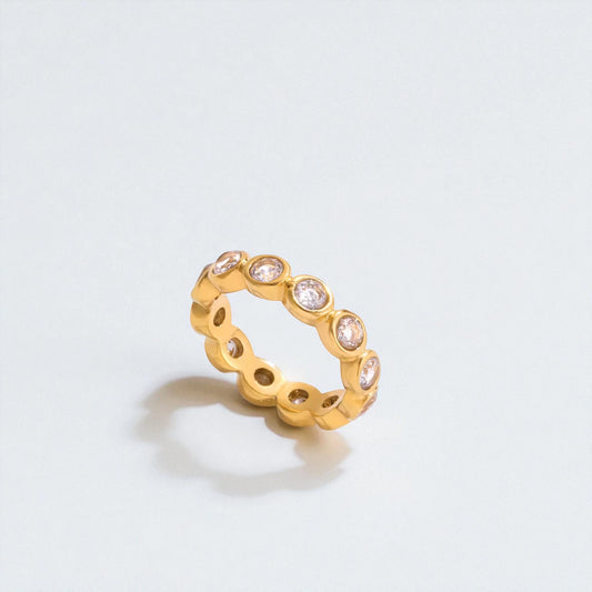 Solitaire Zirconia Ring